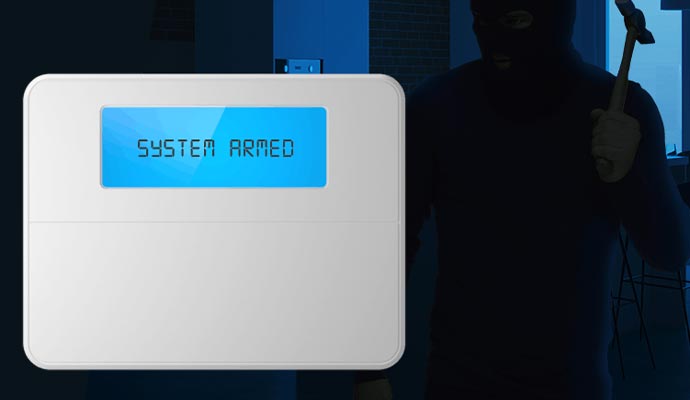 An armed security system