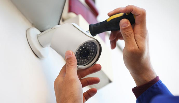 Analog Camera Installation in DFW