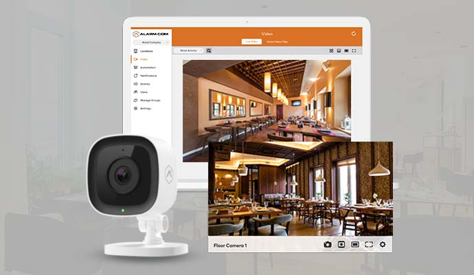 Cloud based surveillance for restaurants