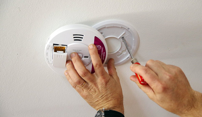 Installing carbon monoxide detectors
