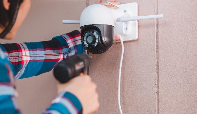 Installing PTZ camera