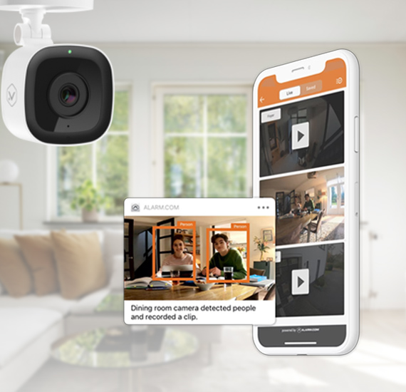 IP camera usage demonstration
