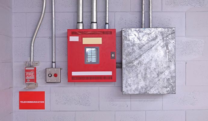 Non-addressable fire alarm system