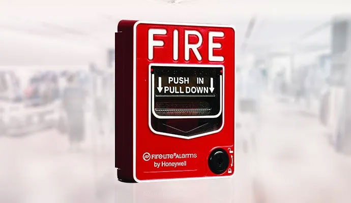 Honeywell Fire-Lite manual pull station