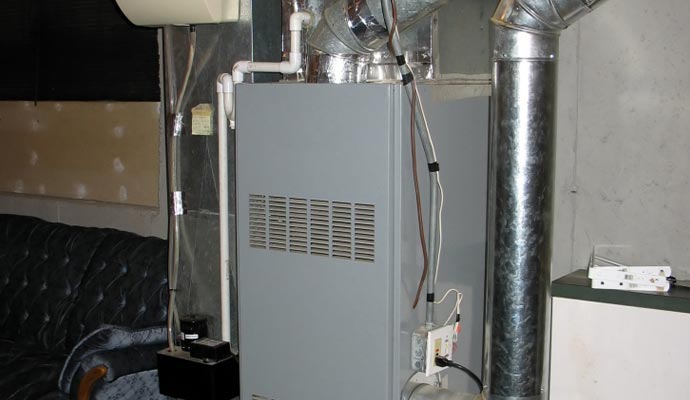 Central heating system component for heater