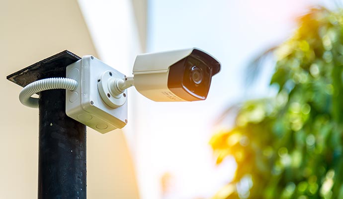 Professional HD video security camera