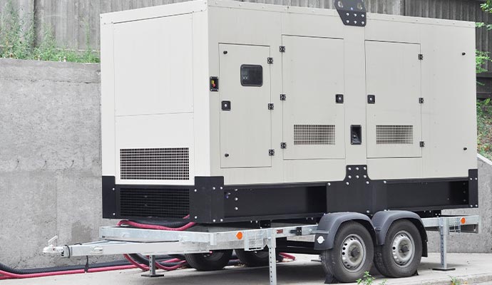Smart generators for portable surveillance systems